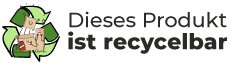 Dieses Produkt ist recyclebar